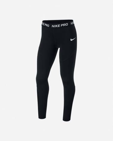 NIKE LEGGINS FASCIA ALTA SCRITTA JR AQ9042-010