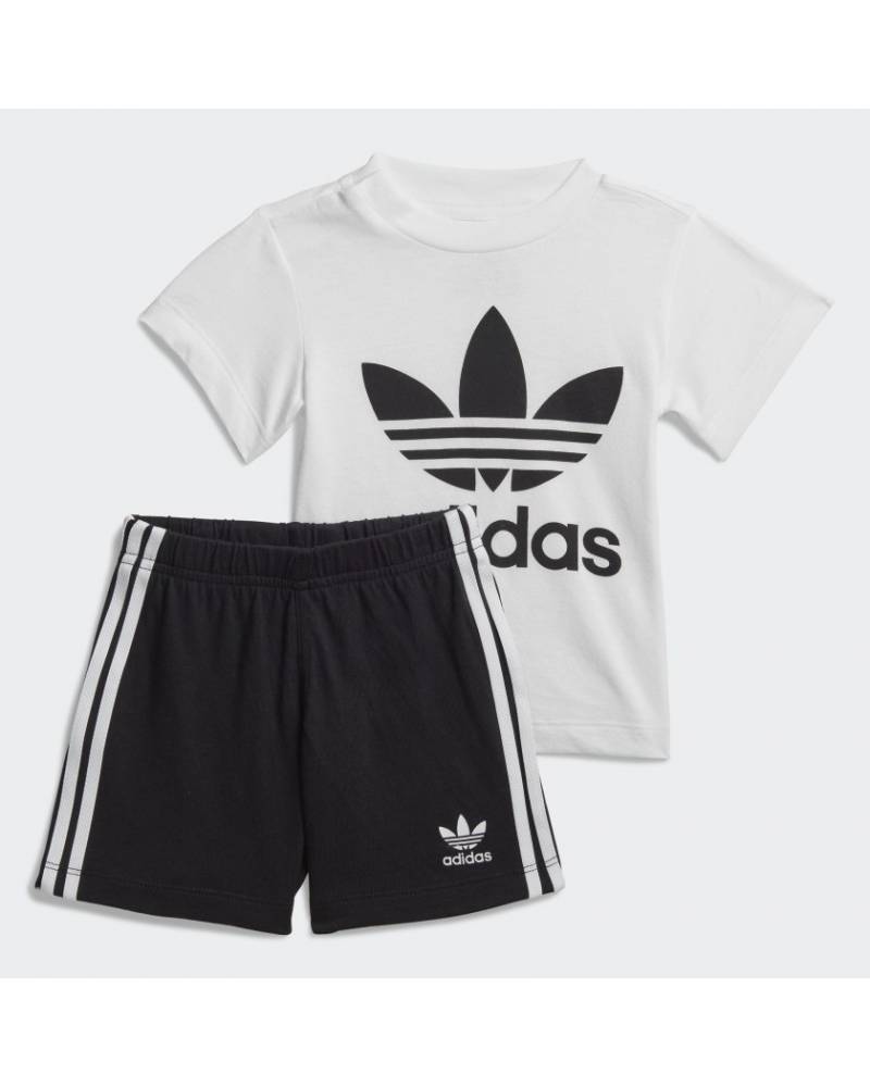 ADIDAS COMPLETO INFANT TREFOIL SHORTS TEE