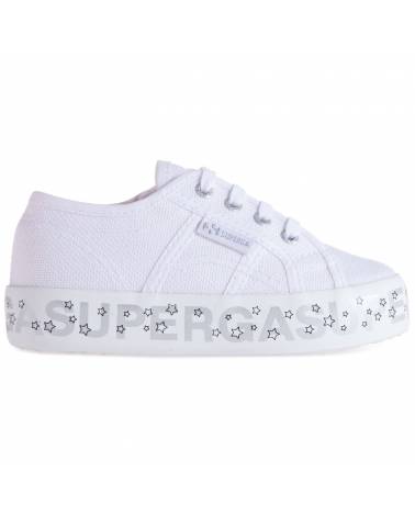 SUPERGA 2730 KIDS LETTERING PRINTED PLATFORM
