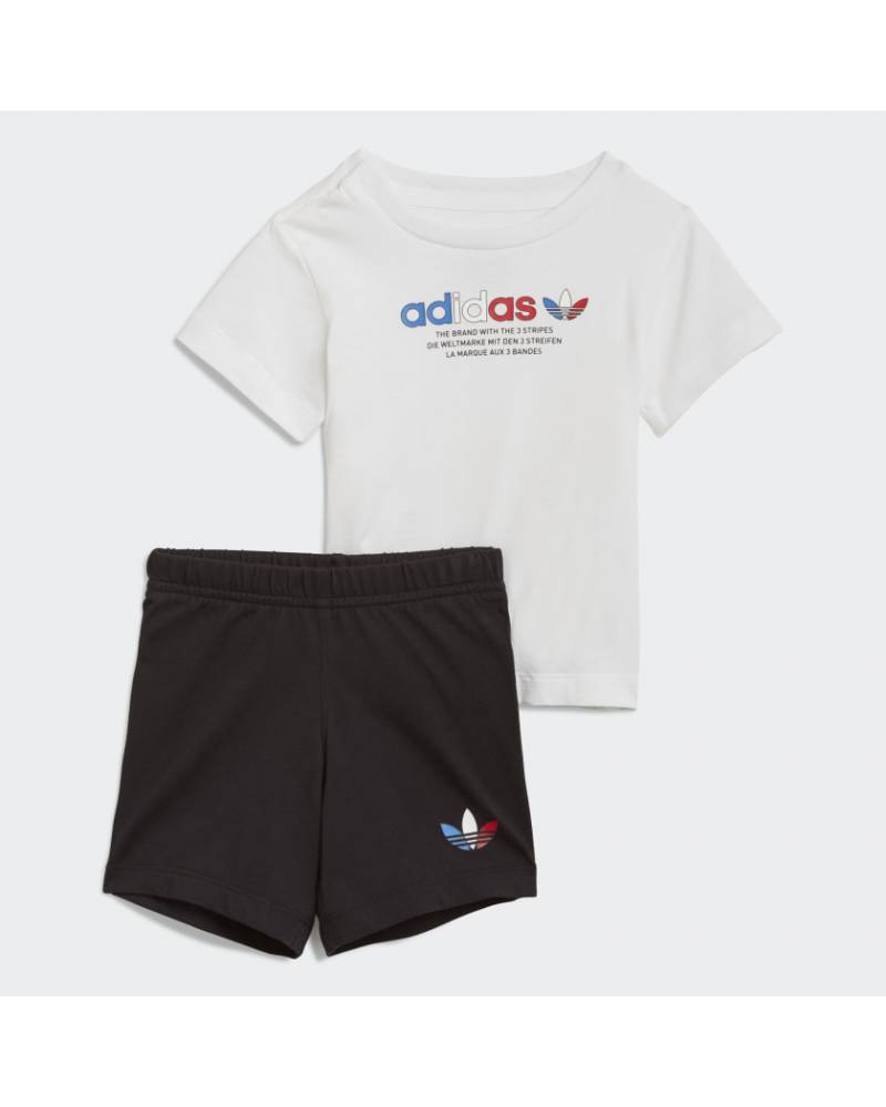 ADIDAS COMPLETO INFANT SHORT AND TEE