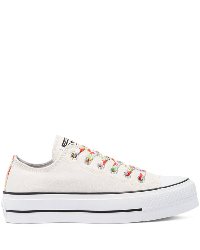 CONVERSE FLORAL PRINT PLATFORM CHUCK TAYLOR