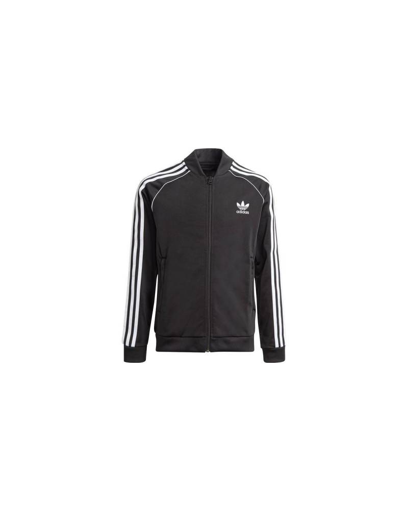 ADIDAS GIACCA TRACK JACKET ADICOLOR SST JR BLACK
