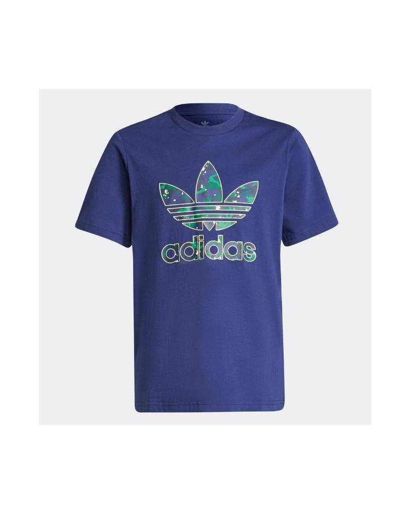 ADIDAS T-SHIRT ALLOVER PRINT CAMO GRAPHIC JR
