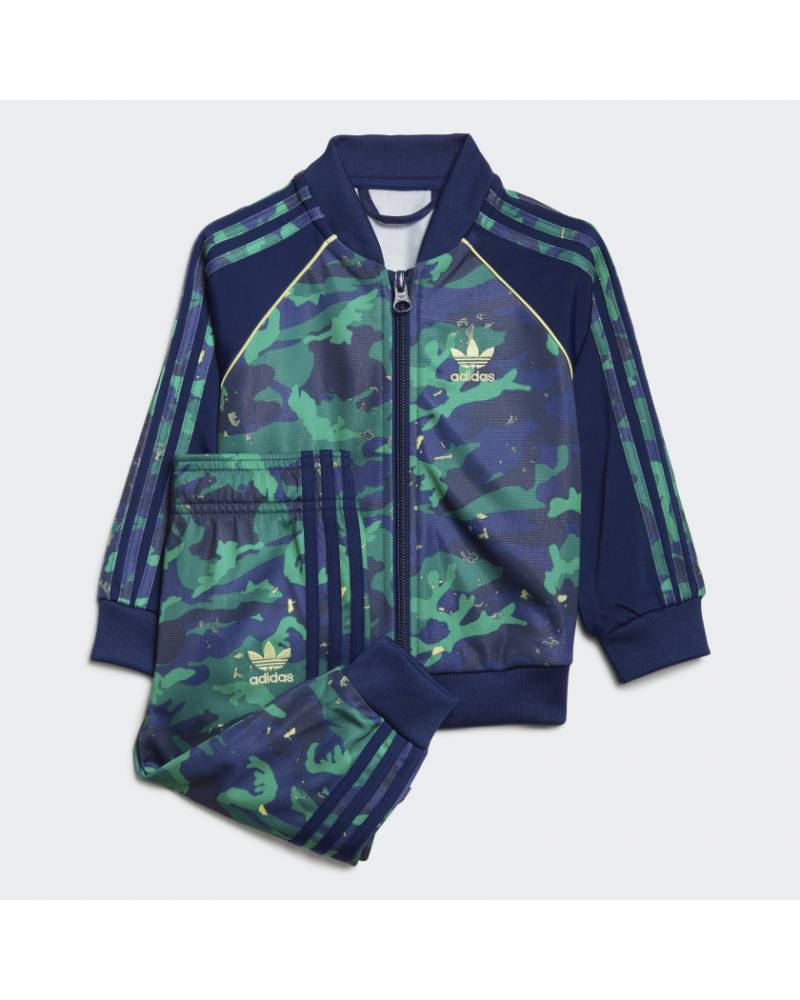 ADIDAS TUTA CAMO PRINT SST INFANT