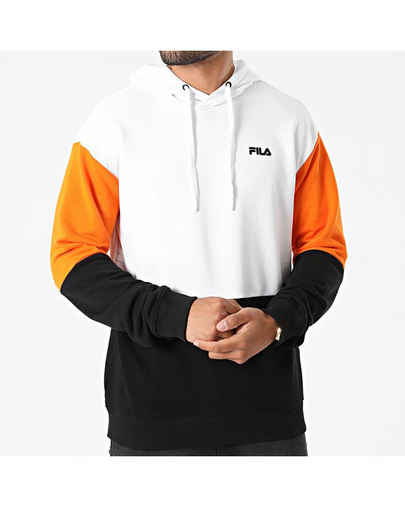 FILA FELPA CAP. MEN DAVIS BLOCKED COT.GARZ.