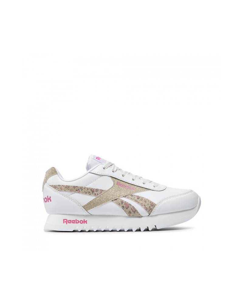 REEBOK ROYAL CLJOG 2 PLAT WHITE/GOLD GLITTER