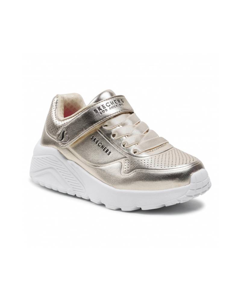 SKECHERS CHROME UNO LITE CHROME STEPS JR