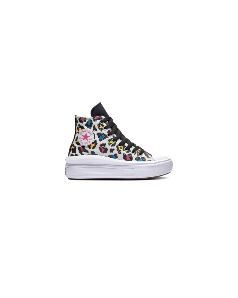 CONVERSE ALL STAR HI PLATFORM SAFARI MULTI  JR