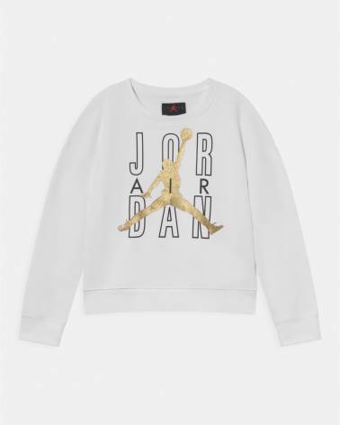 JORDAN FELPA AIR JUMPMAN DORATO GLITTER JR FELP