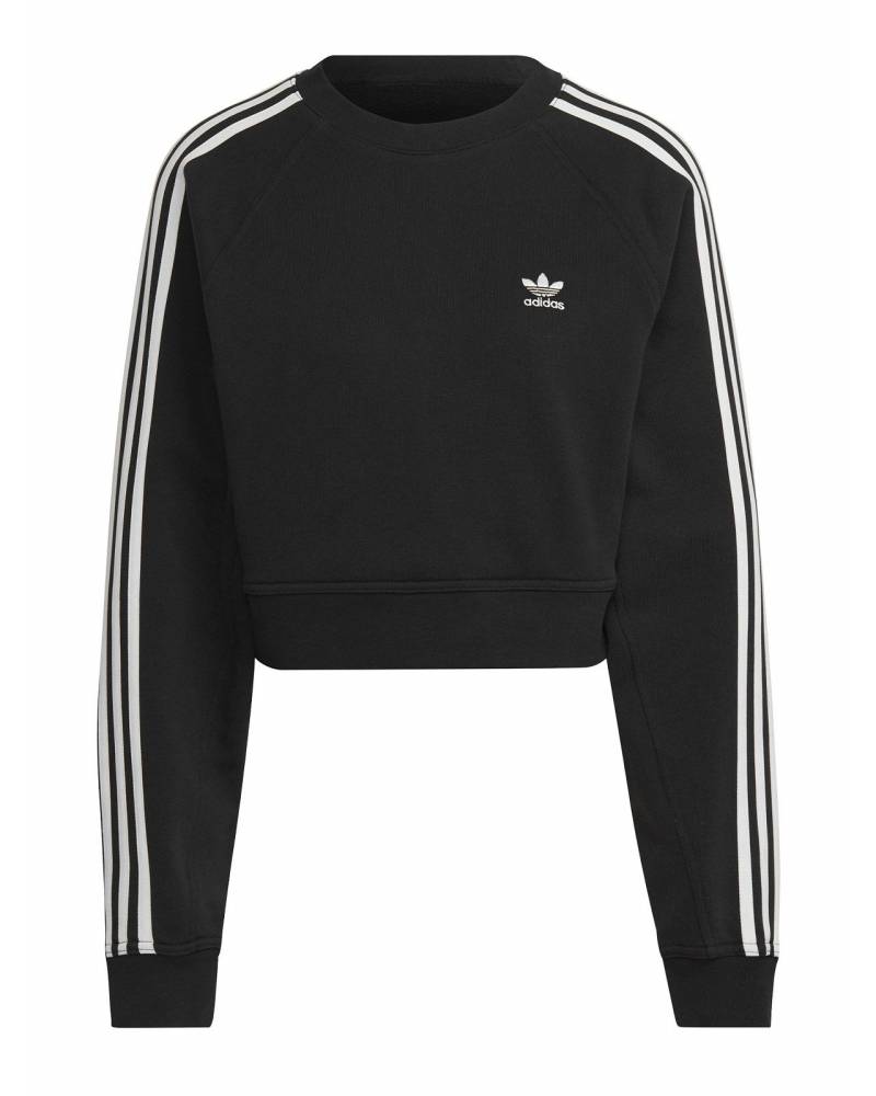 ADIDAS FELPA CROPPED GARZATO W