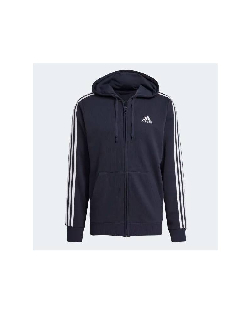 ADIDAS FELPA CAPP PERFORMANCE GARZATO BLU