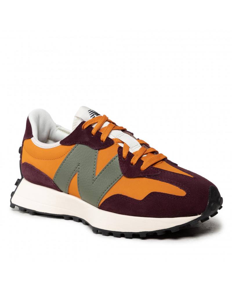 NEW BALANCE 327 VIOLA/ARANCIO