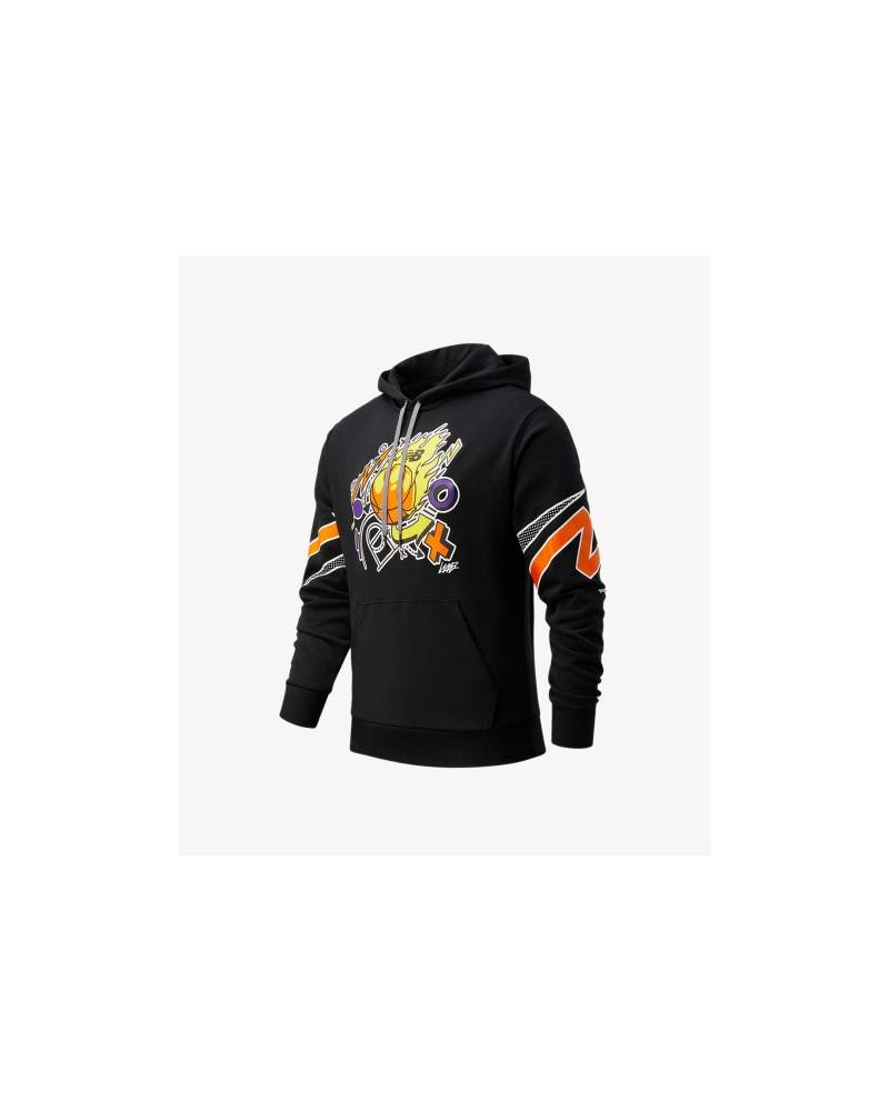 NEW BALANCE FELPA CON CAPPUCCIO HOOPS HOODIE