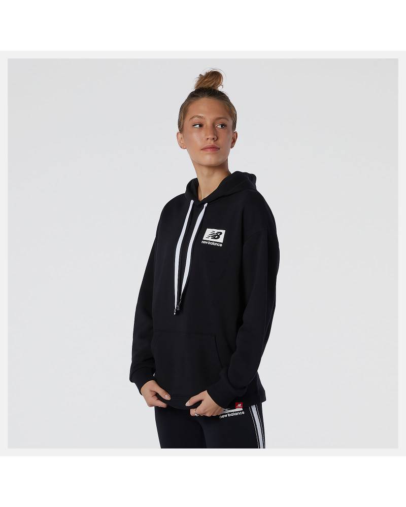 NEW BALANCE FELPA CAPPUCCIO ESSENTIALS ID W