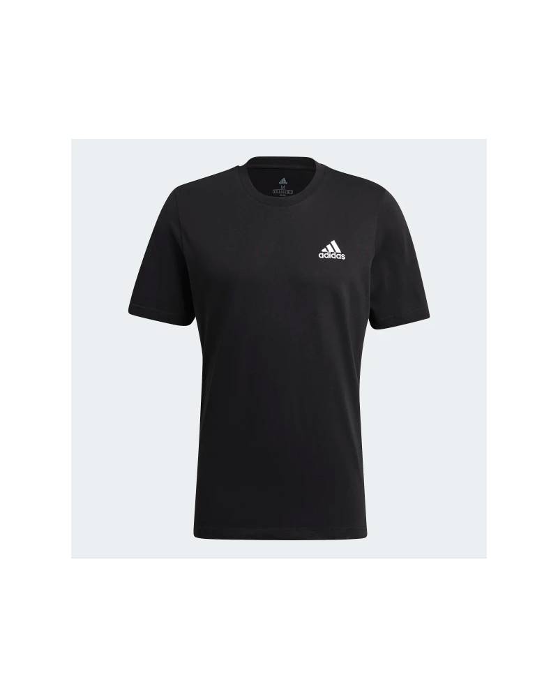 ADIDAS T-SHIRT PERFORMANCE SMALL LOGO M BLACK
