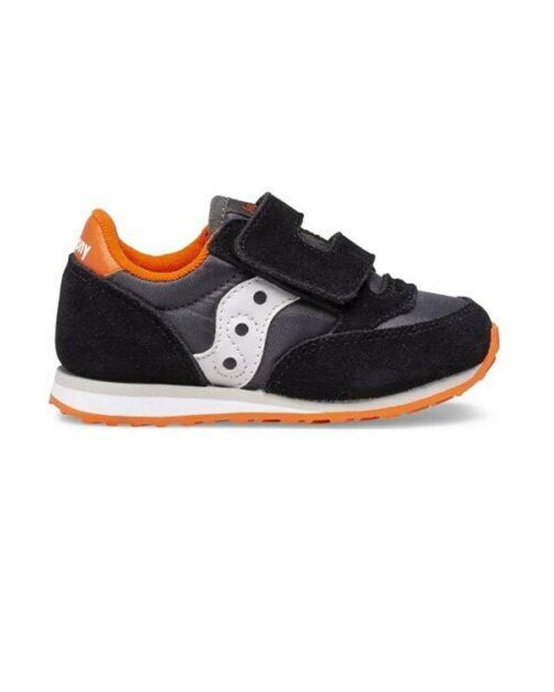 SAUCONY BABY JAZZ HL BLACK/GRAY/ORANGE