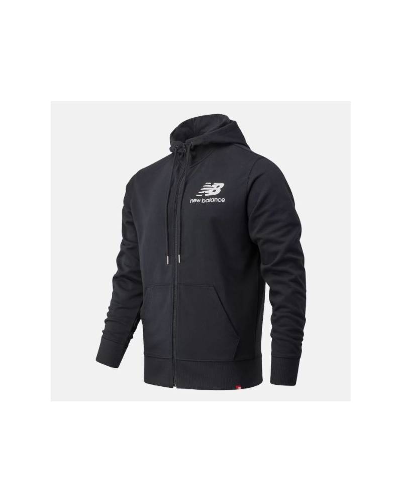 NEW BALANCE FELPA ZIP E CAPP ESS LOGO