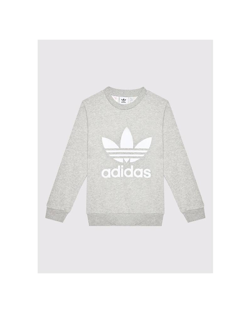 ADIDAS FELPA GIROCOLLO ORIGINAL JR GRIGIA