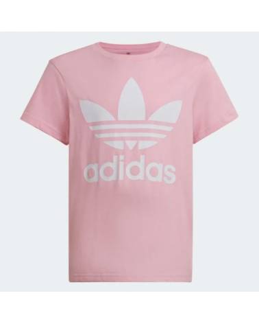ADIDAS T-SHIRT CLASSIC TREFOIL JR PINK