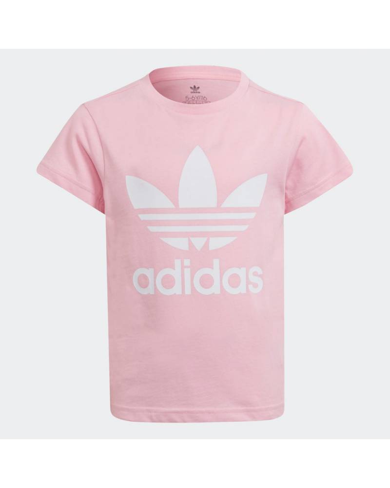 ADIDAS T-SHIRT CLASSIC TREFOIL KIDS PINK