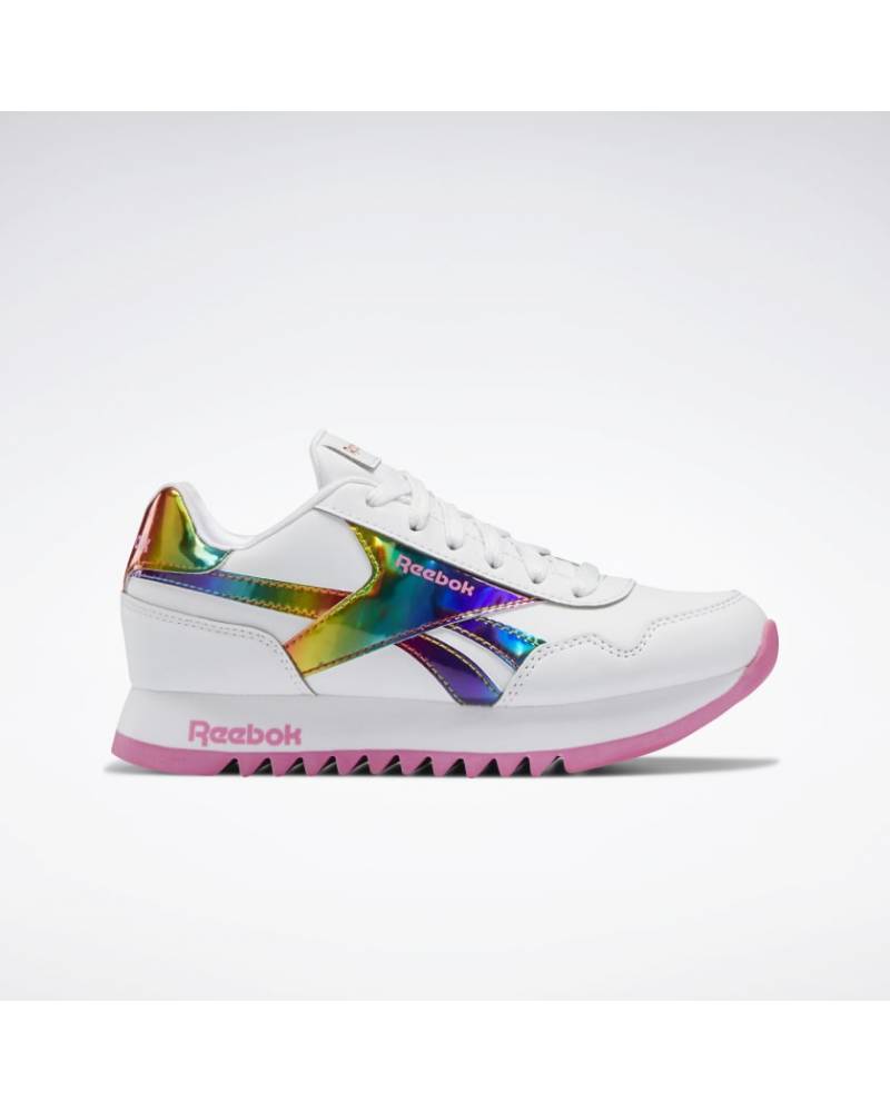 REEBOK ROYAL CLASSIC JOGGER PLATFORM WH/MULTICOLOR