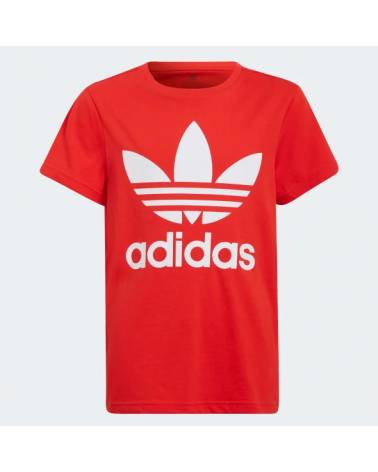 ADIDAS T-SHIRT TREFOIL ORIGINAL JR RED