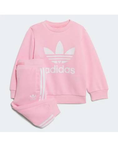 ADIDAS TUTINA ADICOLOR CREW INFANT PINK