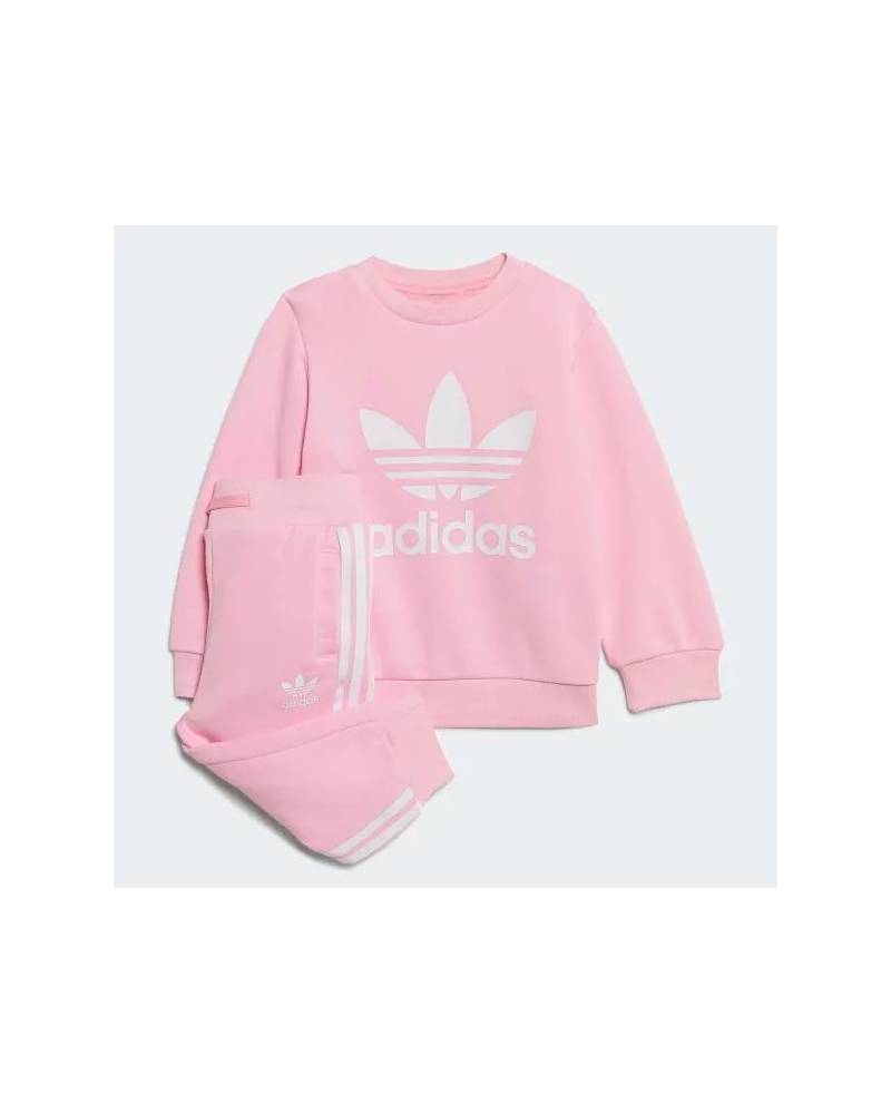ADIDAS TUTINA ADICOLOR CREW INFANT PINK