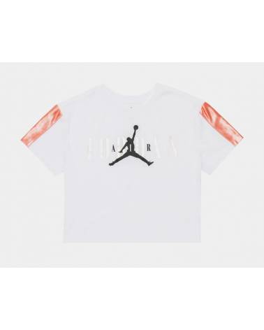 JORDAN T-SHIRT PINK SATIN JR