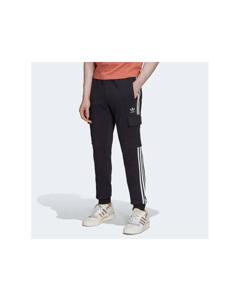 ADIDAS PANTALONI 3 STRIPES CARGO BLACK