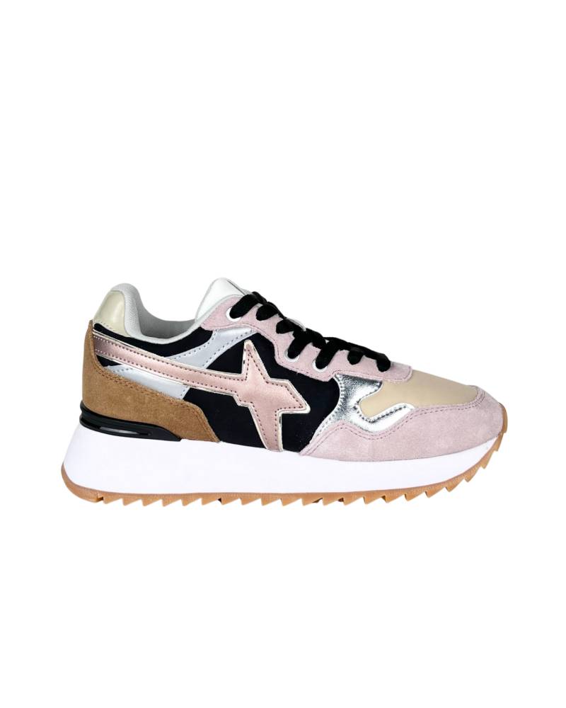 W6YZ YAK-W SUEDE/NYLON/METALLIC/PLAN SOL