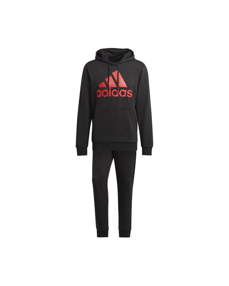 ADIDAS TUTA COMPLETA C/CAPPUCCIO BLACK
