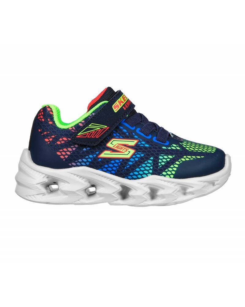 SKECHERS S LIGHTS VORTEX 2.0 INFANT BLU/GREEN