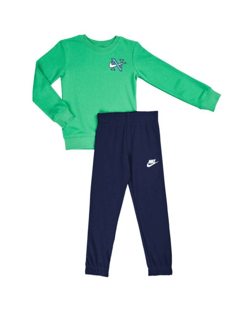 NIKE TUTINA B NSW CREW + FT JOGGER SET KIDS