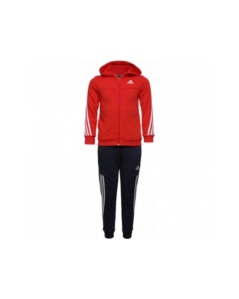ADIDAS TUTA COMPLETA ZIP+CAPP PERF JR RED/BLU