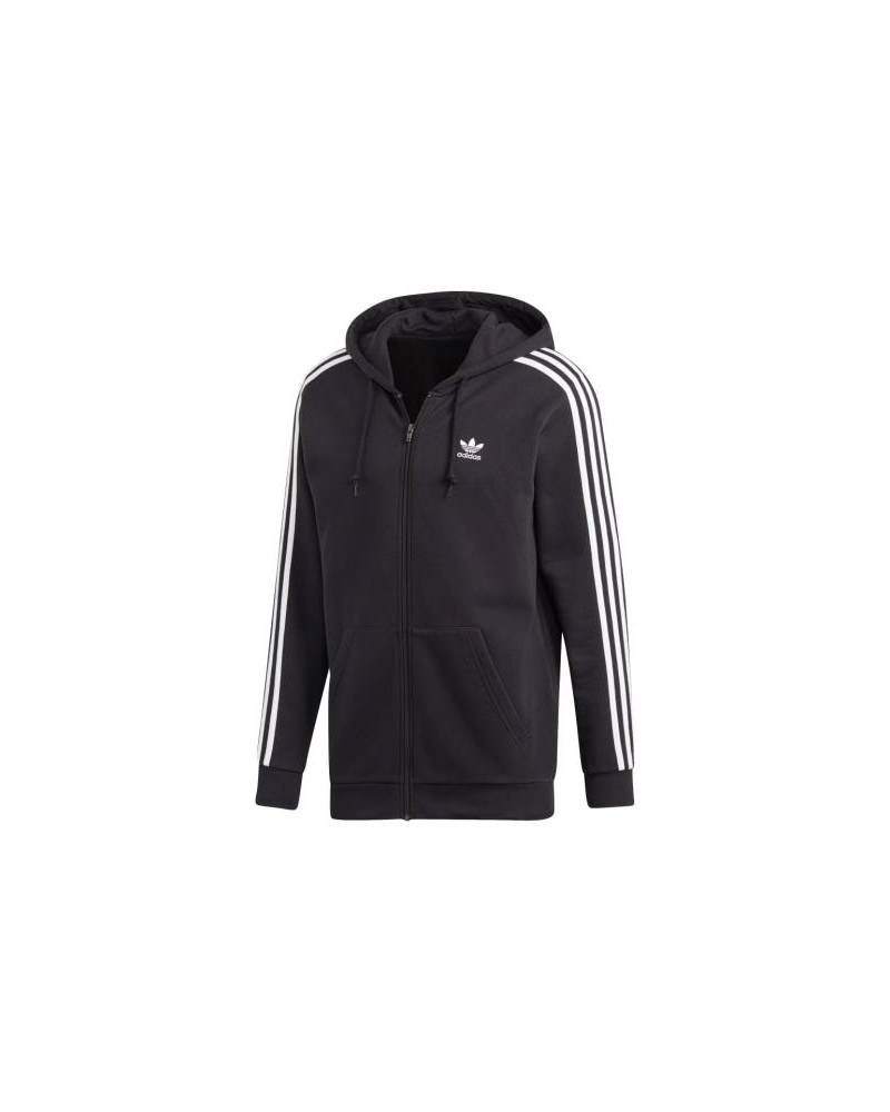 ADIDAS FELPA ZIP+CAPP ORIGINAL BLACK