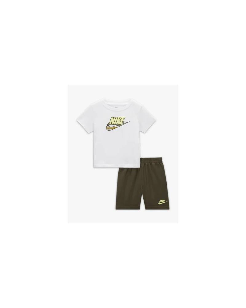 NIKE COMPLETINO M/C WHITE/GREEN INFANT