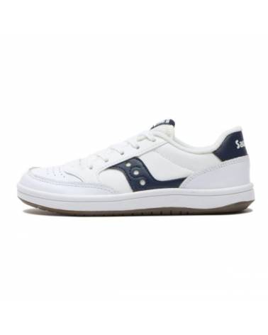 SAUCONY JAZZ COURT WHITE/NAVY