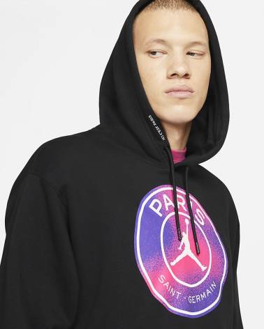 JORDAN PARIS SAINT GERMAIN FELPA CON CAPPUCCIO