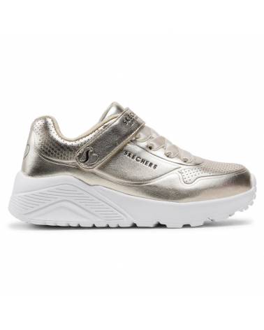 SKECHERS CHROME UNO LITE CHROME STEPS JR