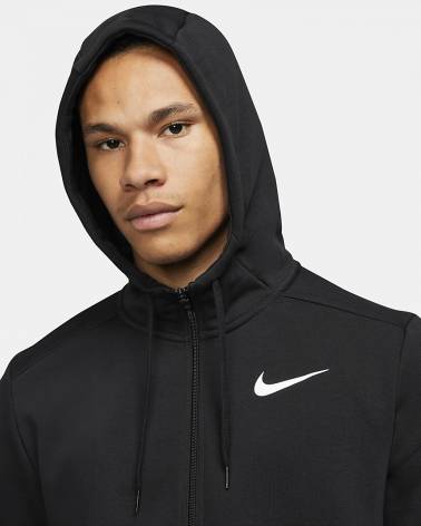 NIKE FELPA DRI-FIT FULL ZIP CAPPUCCIO