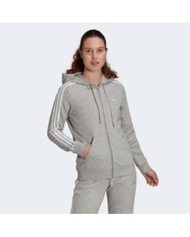ADIDAS  FELPA CON CAPPUCCIO ESSENTIALS GARZATO W