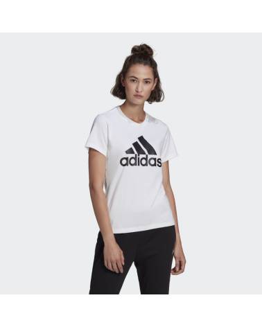 ADIDAS T-SHIRT LOUNGEWEAR ESS LOGO W WHITE