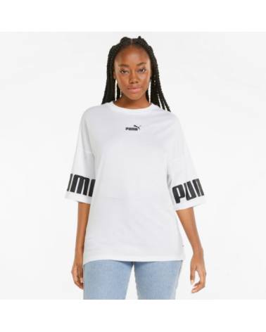 PUMA T-SHIRT POWER COLORBLOCK W