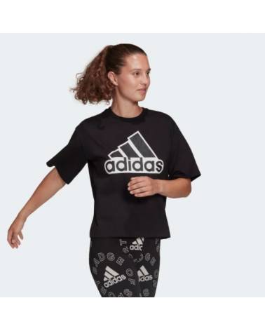 ADIDAS T-SHIRT LOGO BOXY W