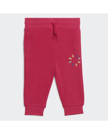 ADIDAS TUTINA INFANT ADICOLOR CREW SET FUCSIA