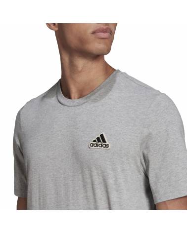 ADIDAS T-SHIRT ESSENTIALS FEELCOMFY GREY
