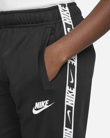 NIKE TUTA COMPLETA CAP E ZIP LOGO A V JR DRI-FIT