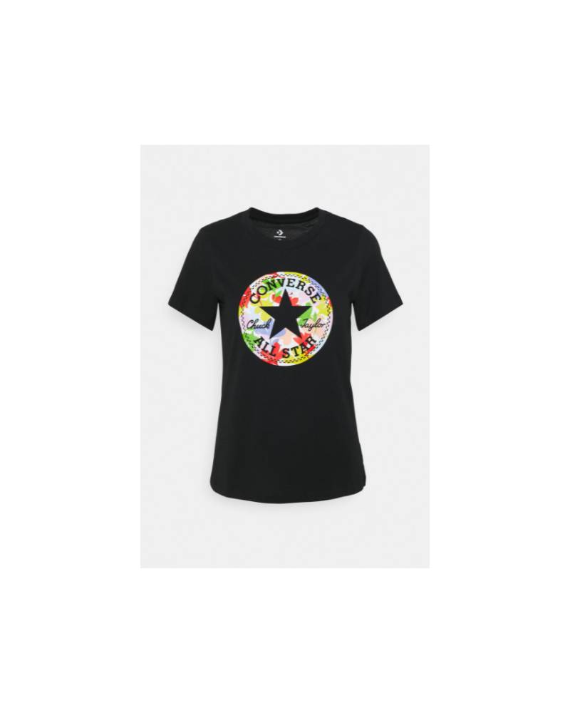 CONVERSE T-SHIRT FLOWER VIBES CHUCK PATCH
