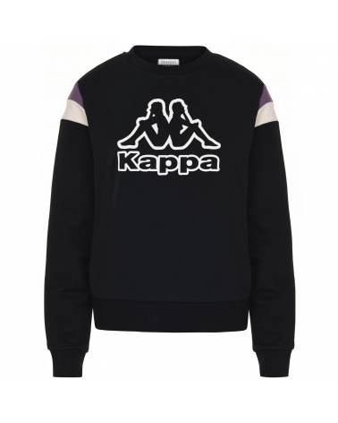 KAPPA FELPA GIROCOLLO LOGO CYRA W